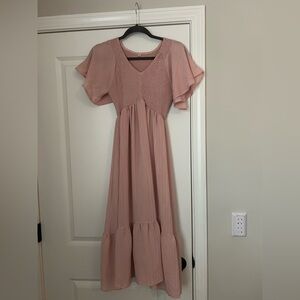 Pink Maxi Dress